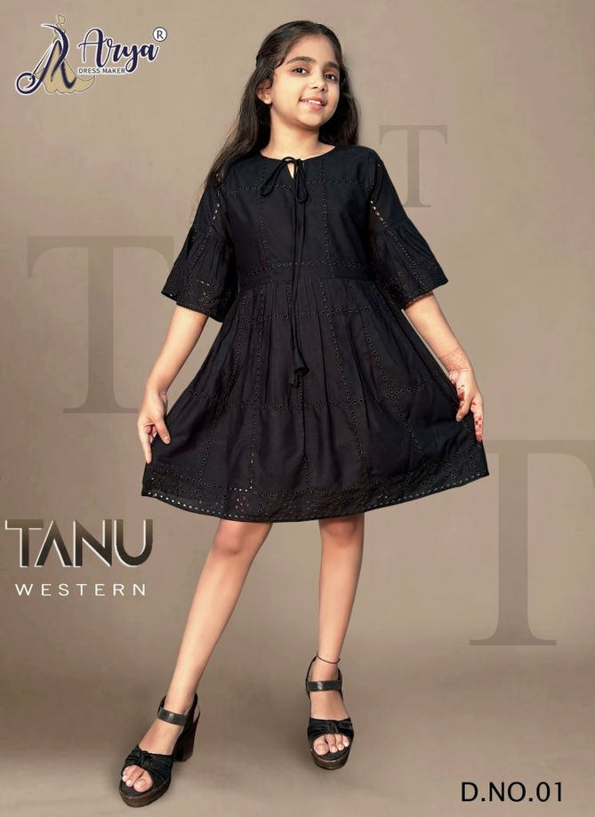 Tannu And Ariva top And Pant Western Kids Girl's Wear Catalog
